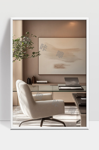 简约现代家居办公空间温馨舒适氛围设计