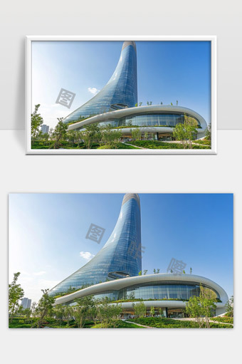 现代城市中的创新设计绿色生态办公大楼