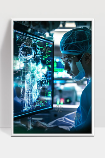 医生利用数字化人体模型进行科研分析突破