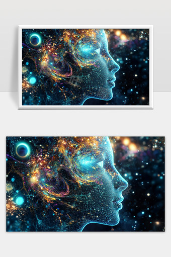 未来科技虚拟人类智能星际意识探索