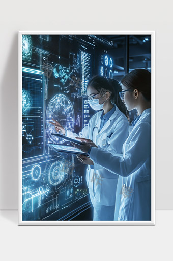 医疗专家利用先进数字技术进行疾病分析研究