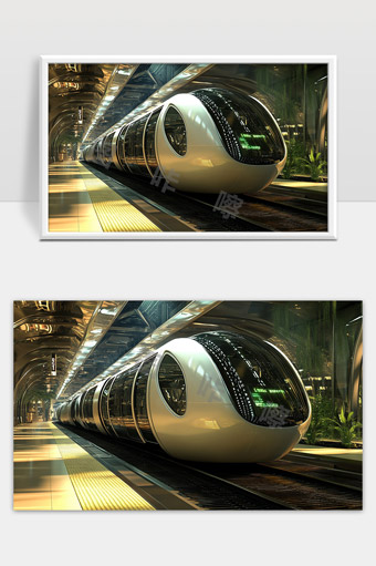 未来智能高速列车现代城市轨道交通系统