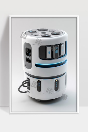 智能家居语音控制多功能机器人设备展示