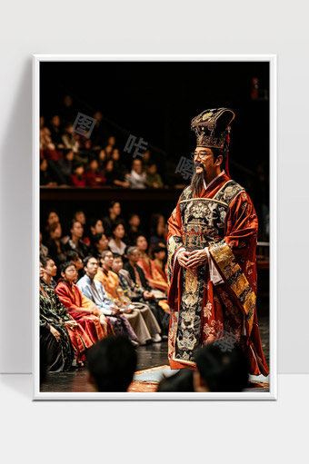 古代汉服文化展示与传统礼仪演绎现场