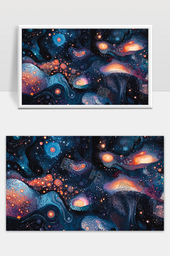 星空宇宙深空星云璀璨绚丽宇宙奥秘探索