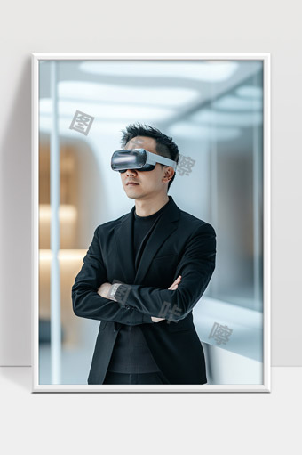 未来科技感虚拟现实眼镜体验新趋势