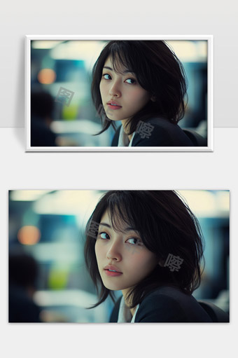 都市女性职场魅力写真温柔淡雅气质写真