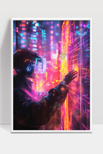 未来科技虚拟现实交互智能数字城市新时代探索