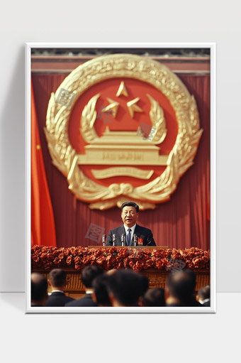 习近平在人民大会堂发表重要讲话庆祝盛会