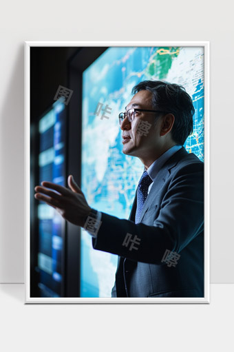 商务专家深度分析全球数据地图展示未来趋势