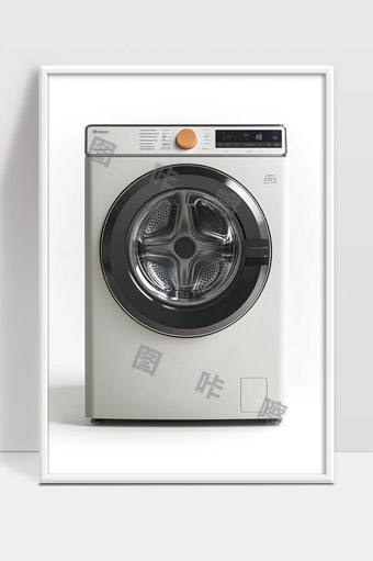 智能变频滚筒洗衣机全自动家用高效节能设计