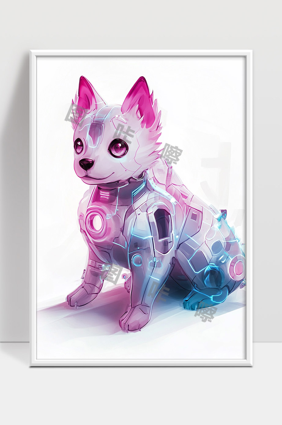 未来科技机械狗可爱智能机器宠物设计