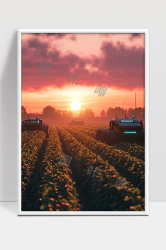 智能机器人助力现代农业田间作业场景