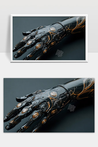 未来科技机械手臂自主智能机械义肢设计