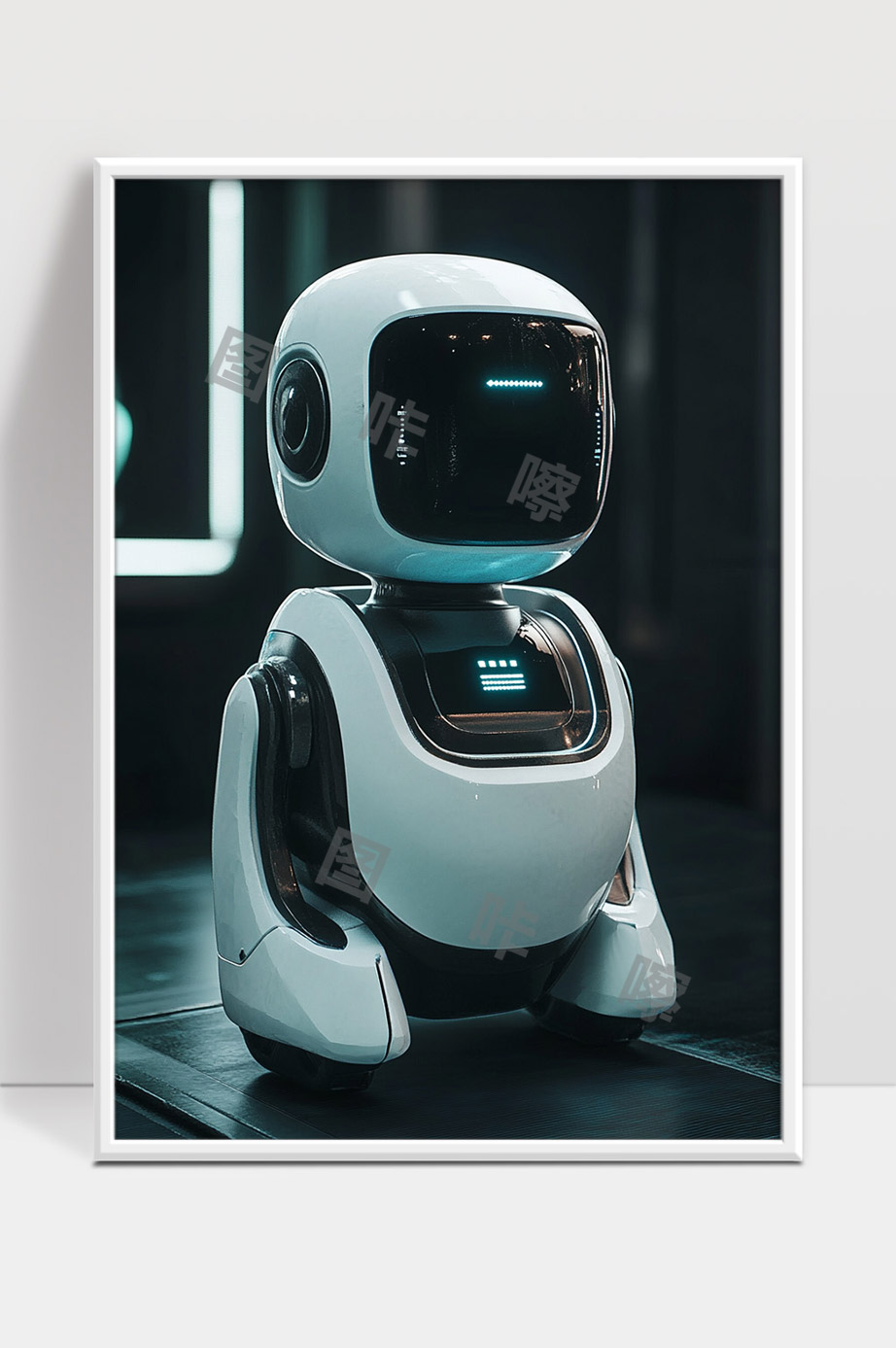 未来智能机器人先进科技时代形象展示