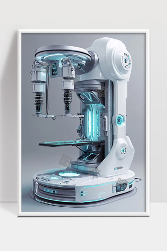 未来智能机器人实验室多功能机械臂设备展示