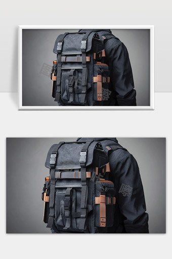 时尚多功能户外旅行背包耐用防水大容量设计