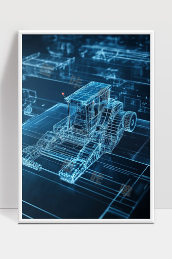 现代工程机械三维数字模型设计与仿真展示