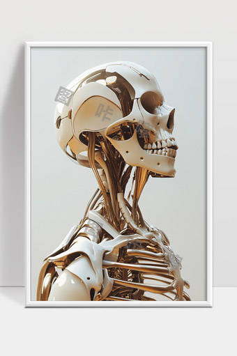 未来机械骨骼科技与人体结构融合概览