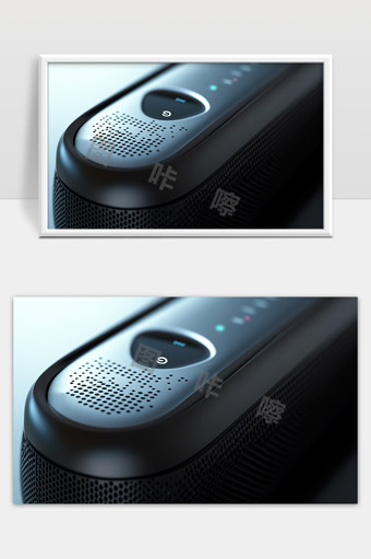 智能蓝牙音响多功能无线便携式音箱特写