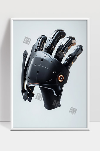 未来智能机械手科技创新仿生机器人手部设计
