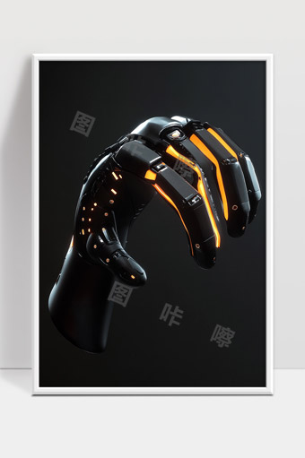 未来科技智能机械手掌高科技设计