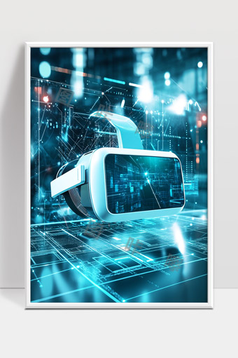 未来虚拟现实数字技术智能交互沉浸体验