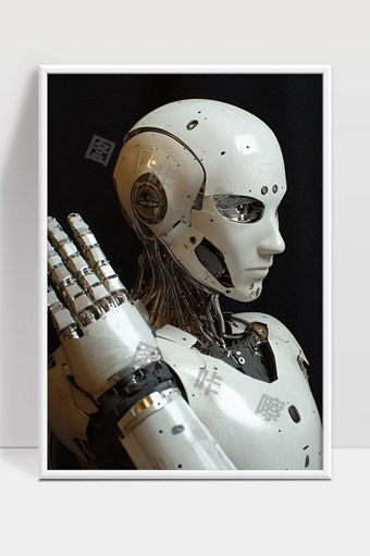 未来智能机器人高科技机械人形态展示