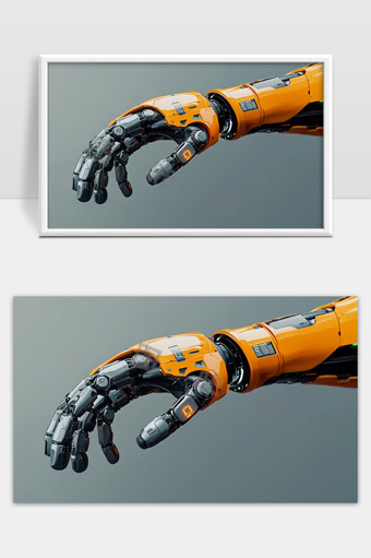 先进机械手臂智能机器人科技未来设计