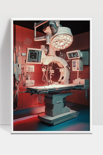 现代高科技手术室设备无菌手术环境展示