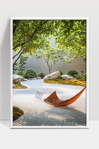现代日式禅意庭院设计与自然生态景观融合