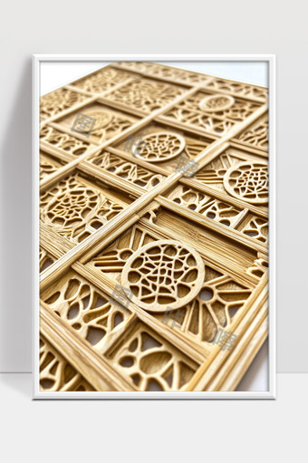 精美木雕镂空雕花工艺细节展示