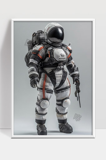 未来科技机械宇航服全身装备高度防护太空探索服