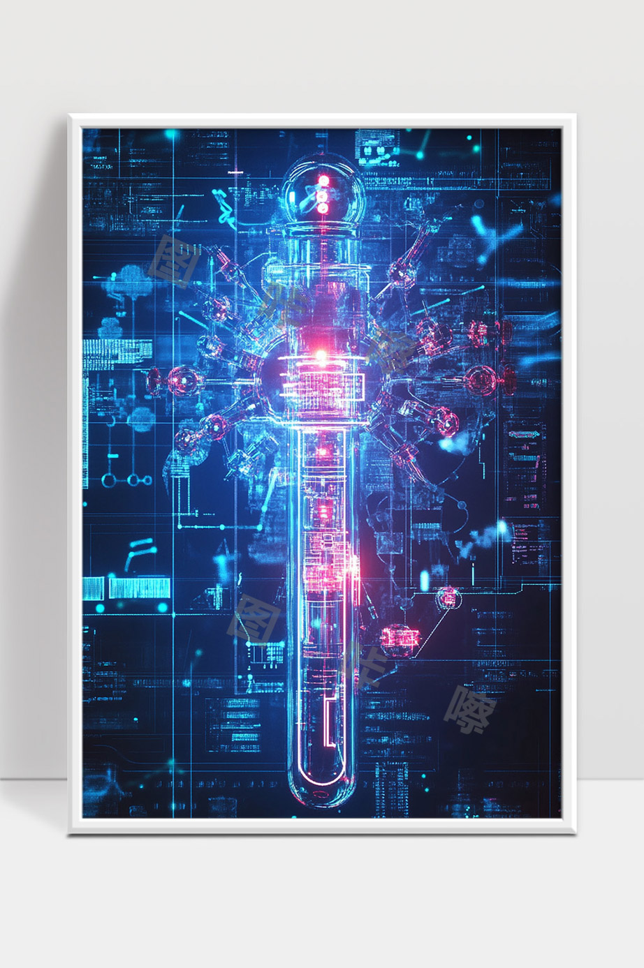 数字科技病毒模拟与人工智能智能检测系统展示