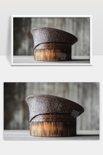 手工编织竹篮传统工艺与现代设计完美结合展示