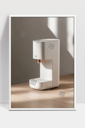 极简设计智能家用咖啡机现代厨房必备