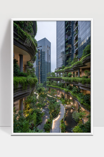 现代城市绿色建筑与生态景观融合的创新设计