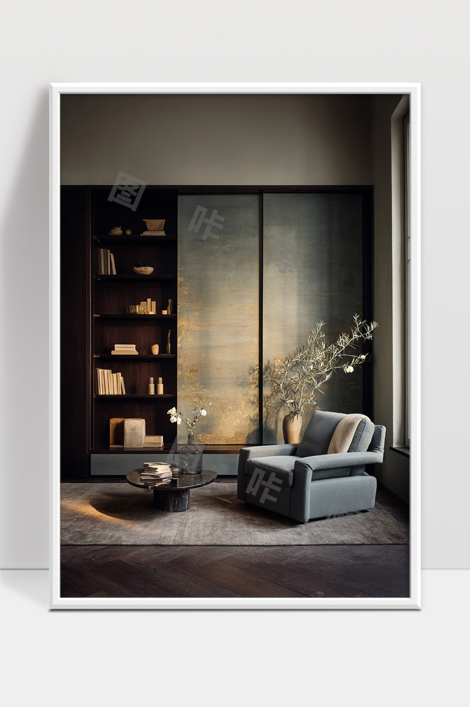 现代极简风格客厅布置舒适家居环境