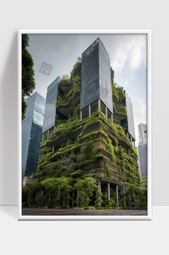 现代城市绿色生态建筑自然环保创新设计