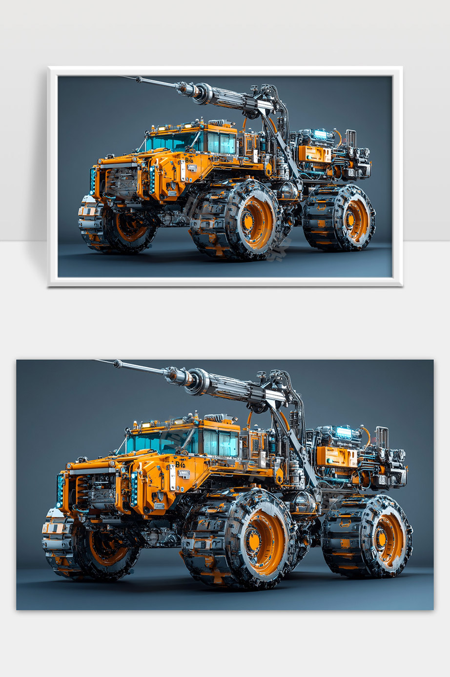 未来工业机器人多功能智能作业车辆