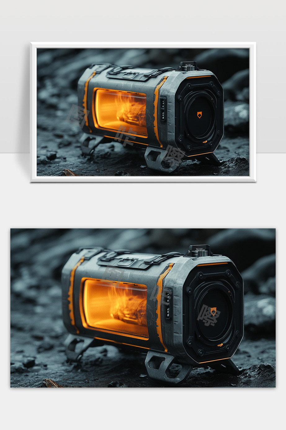 便携式户外多功能智能防水音箱设计