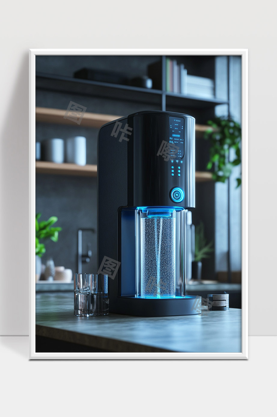 智能家用饮水机现代简约设计厨房设备