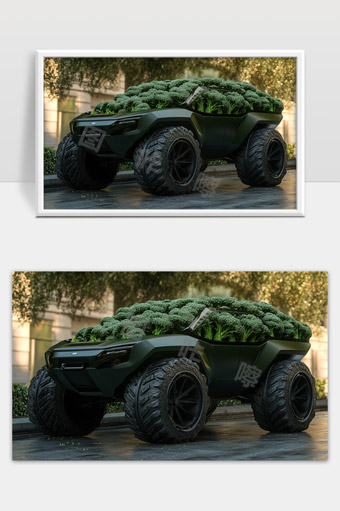 未来农业智能运输车辆绿色环保高效收获机器人