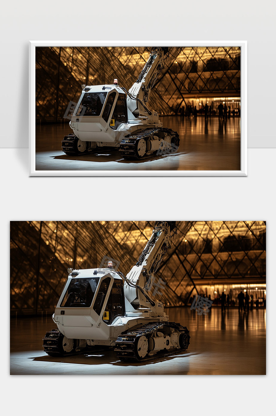 现代工业无人履带机器人智能机械设备