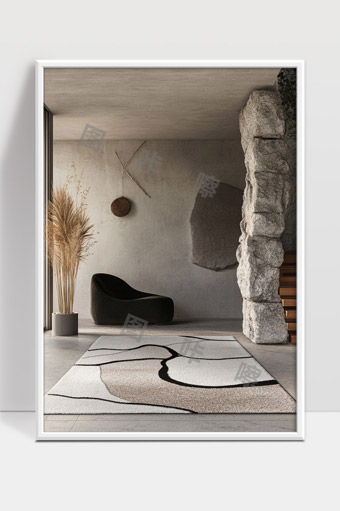 极简风格现代居家客厅设计与装饰艺术展示