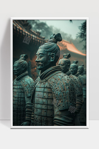 秦始皇兵马俑群壮观古代军事文化遗产展示