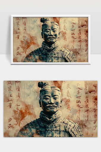 兵马俑秦始皇兵团铠甲雕塑历史文化遗产