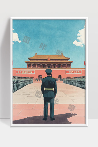 天安门前庄严列队庆祝建党百年盛典