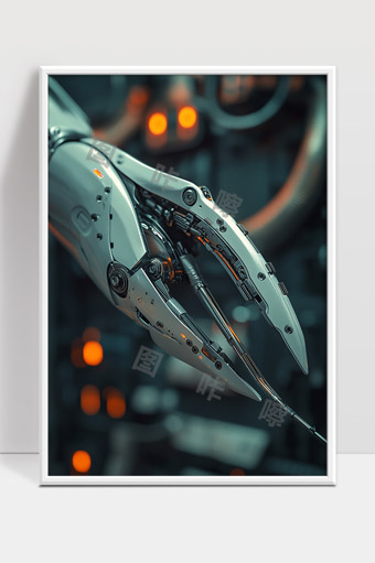 未来机械手臂智能控制机器人高科技创新应用展示